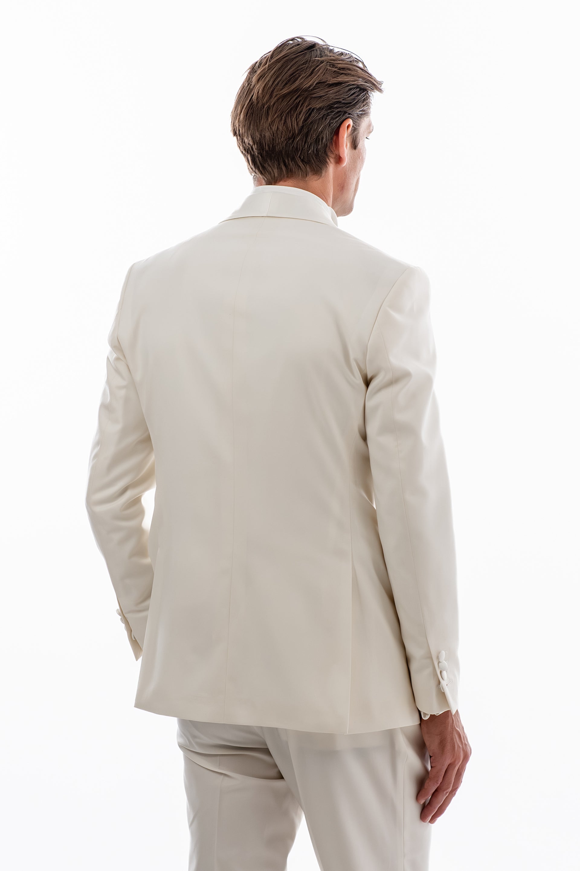 Off-White Tuxedo Suit