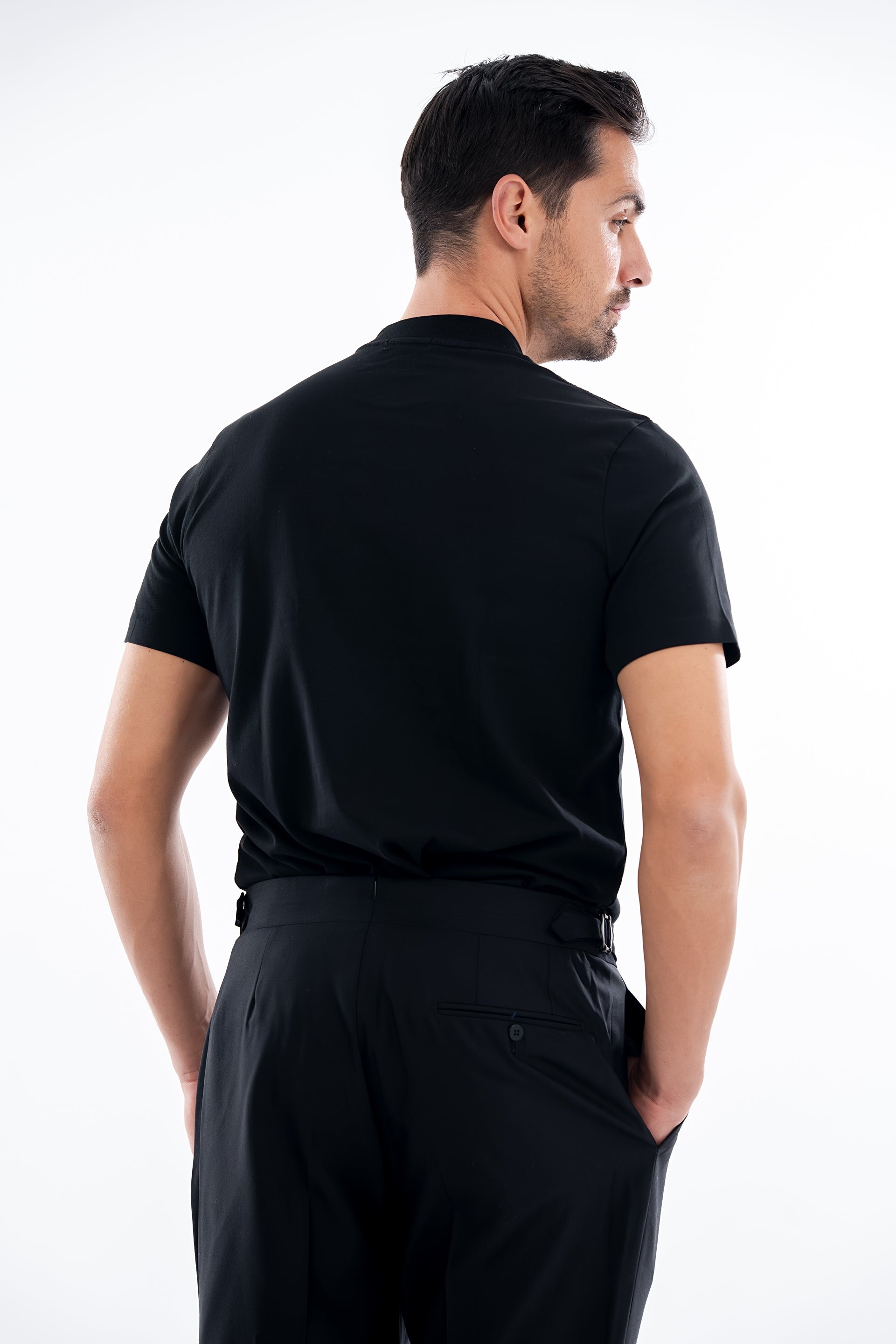 Supima Cotton Black Tshirt