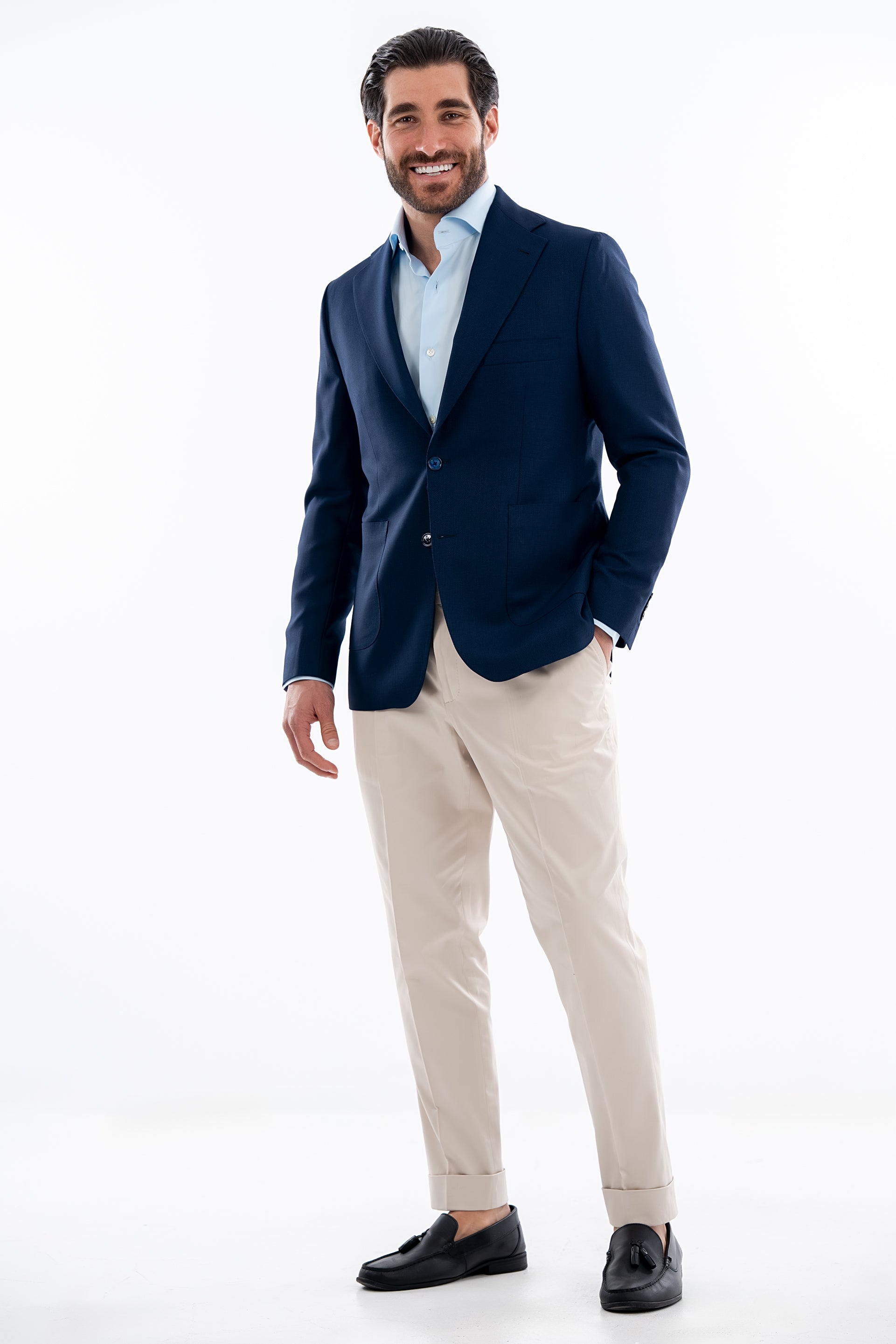 Blue Montecarlo Blazer