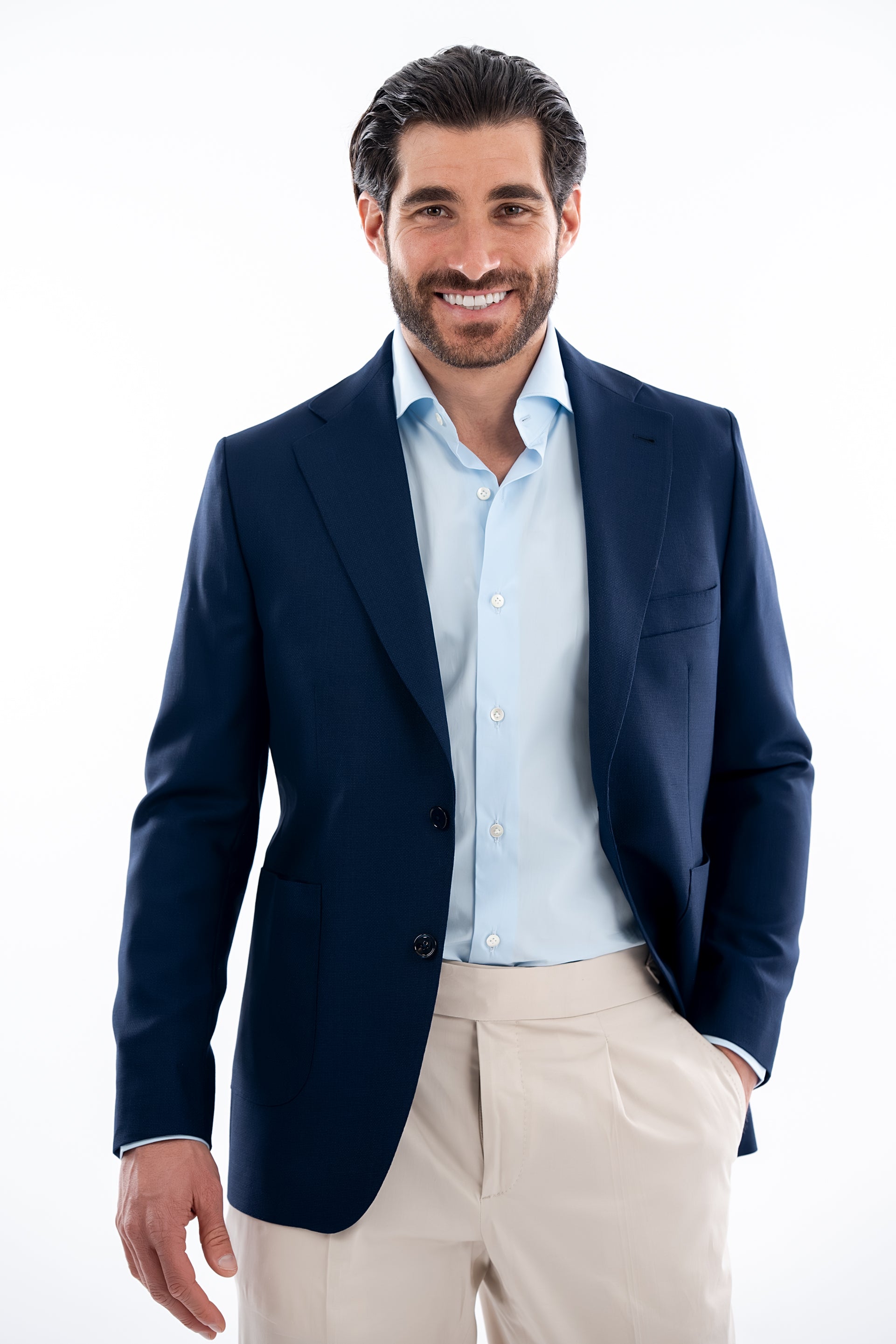 Blue Montecarlo Blazer