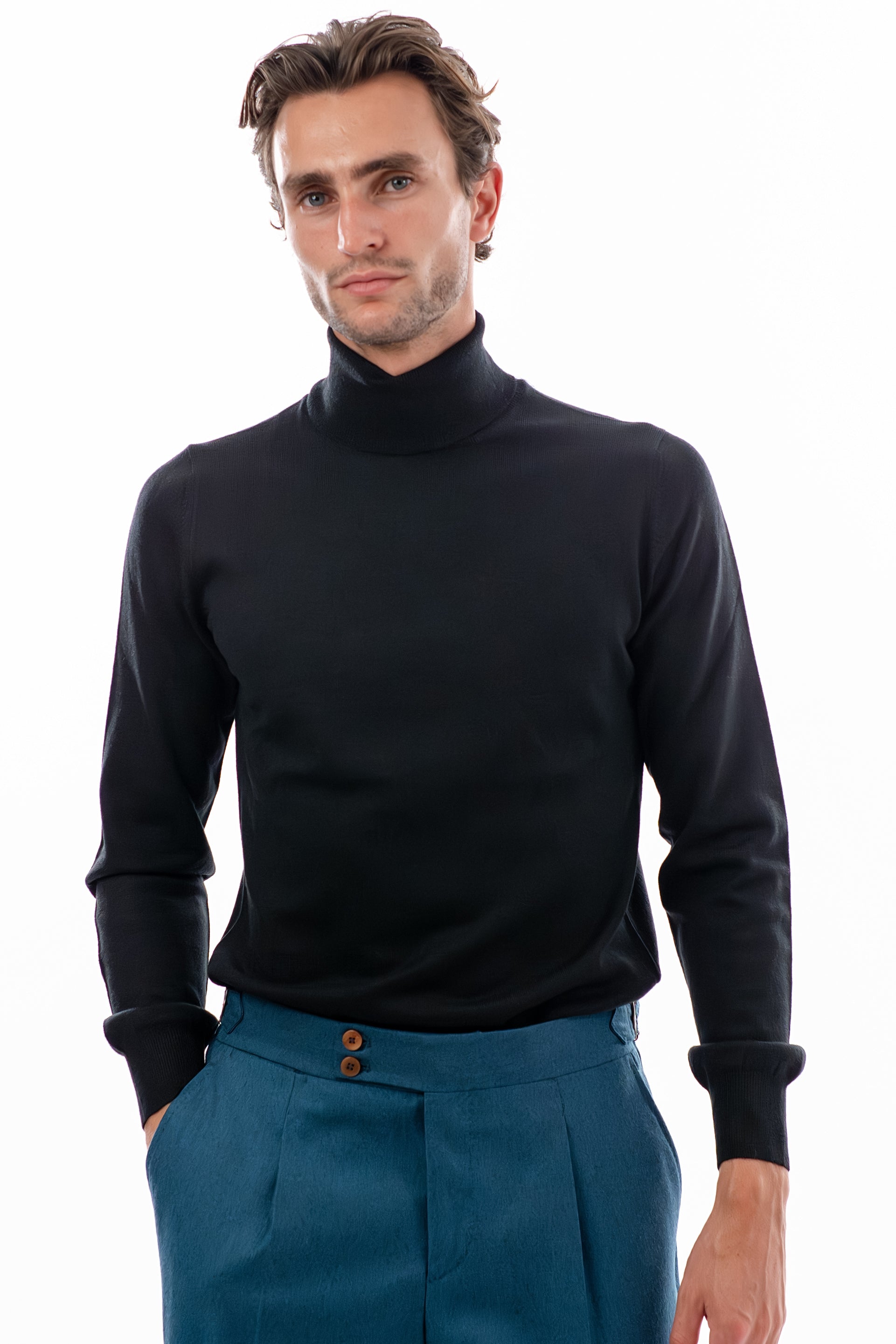 DolceVita Black Turtleneck