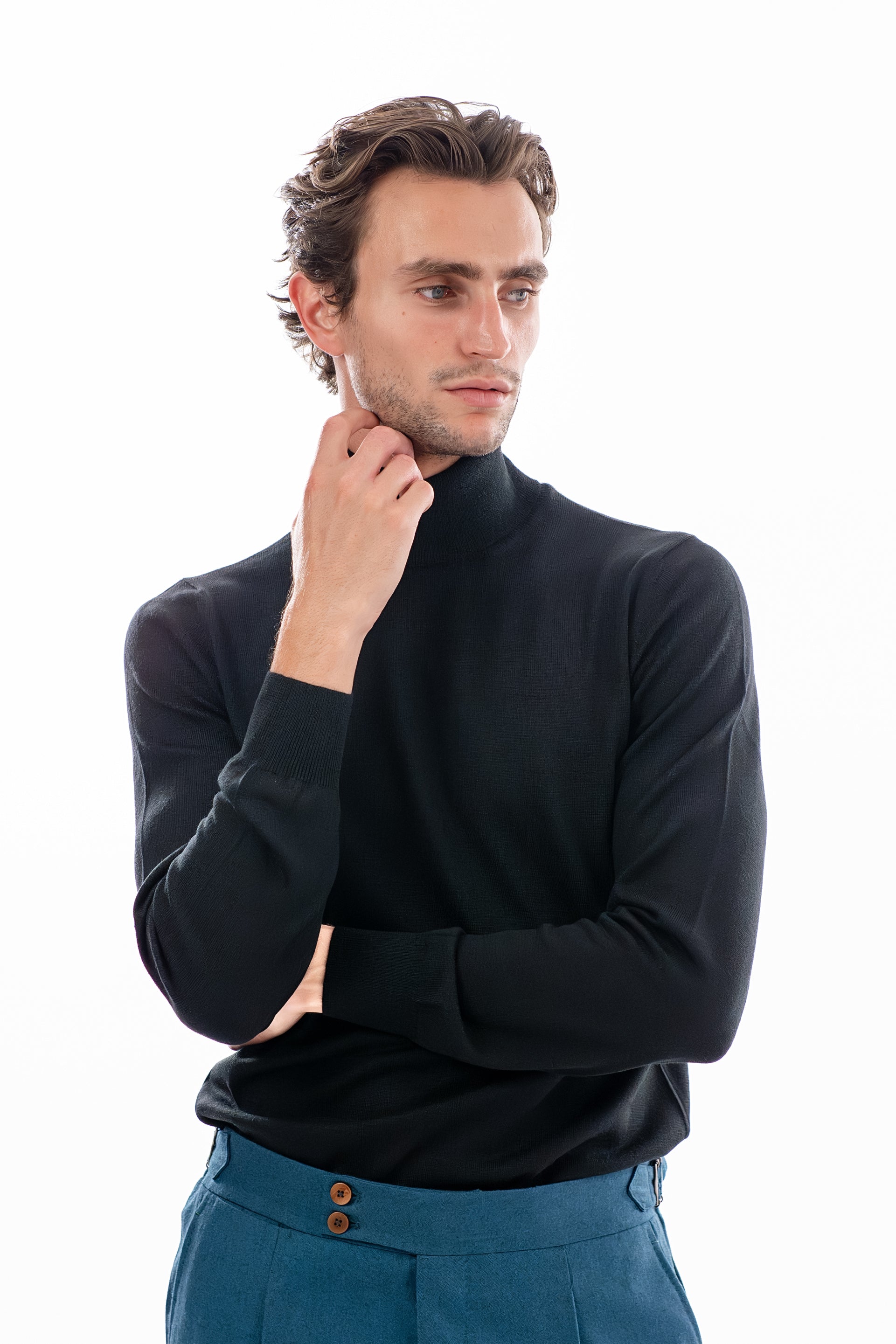 DolceVita Black Turtleneck