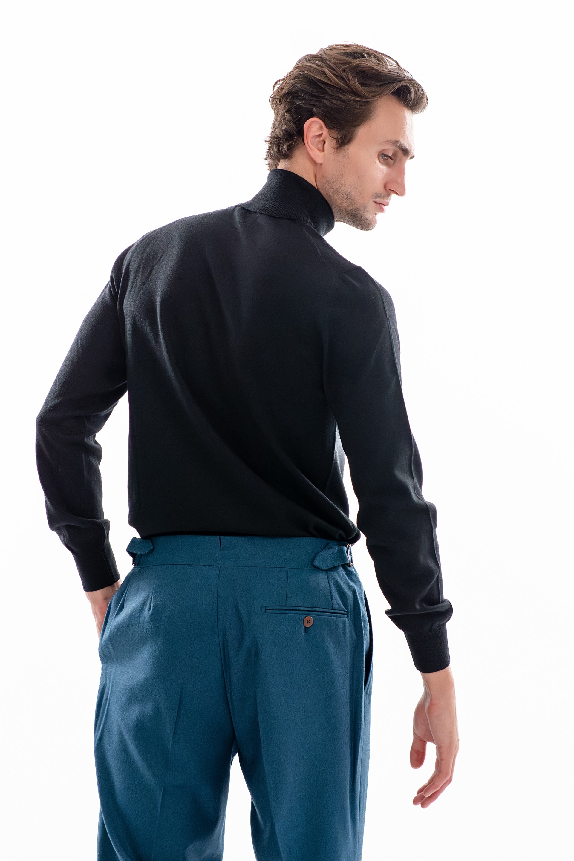DolceVita Black Turtleneck