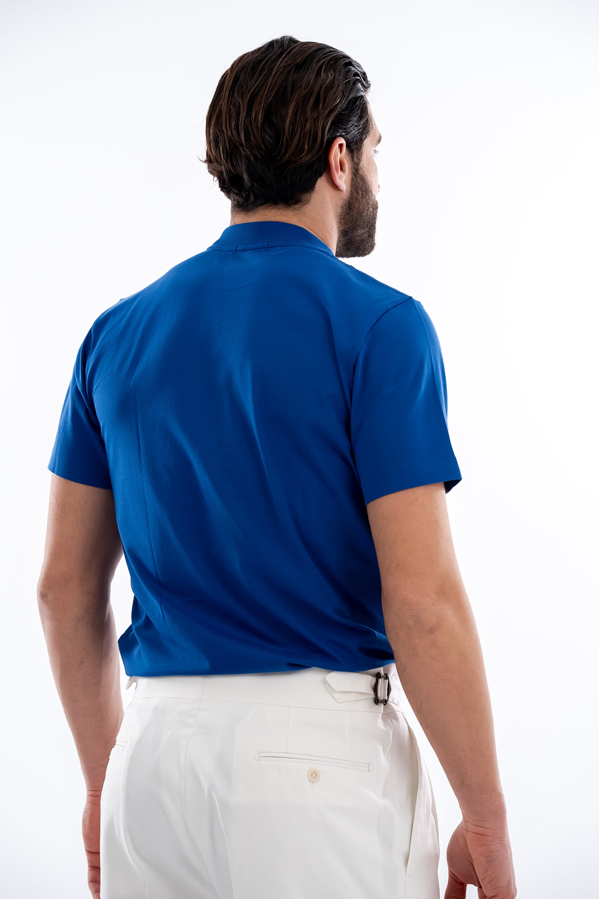 Supima Cotton Electric Blue Tshirt