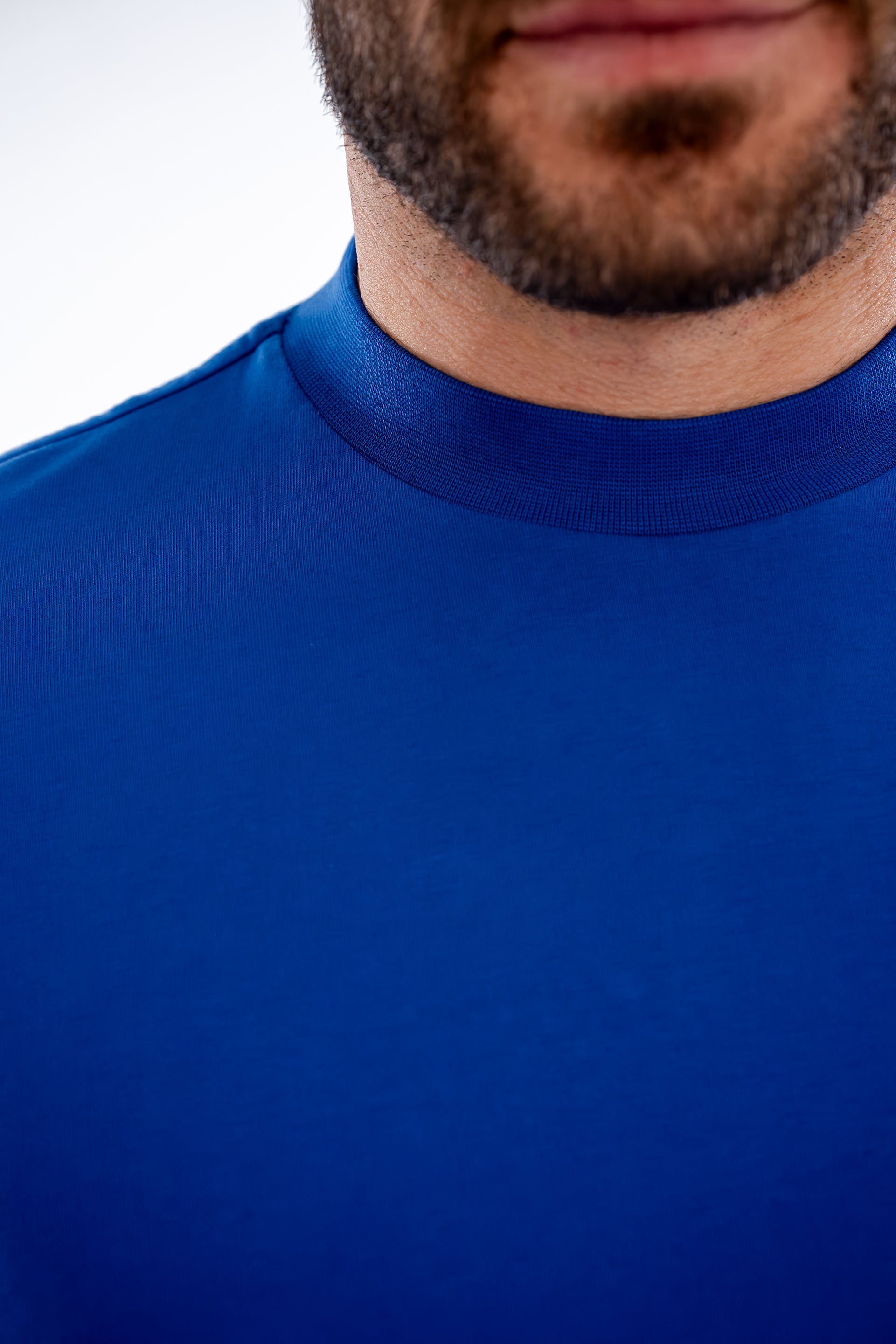 Supima Cotton Electric Blue Tshirt