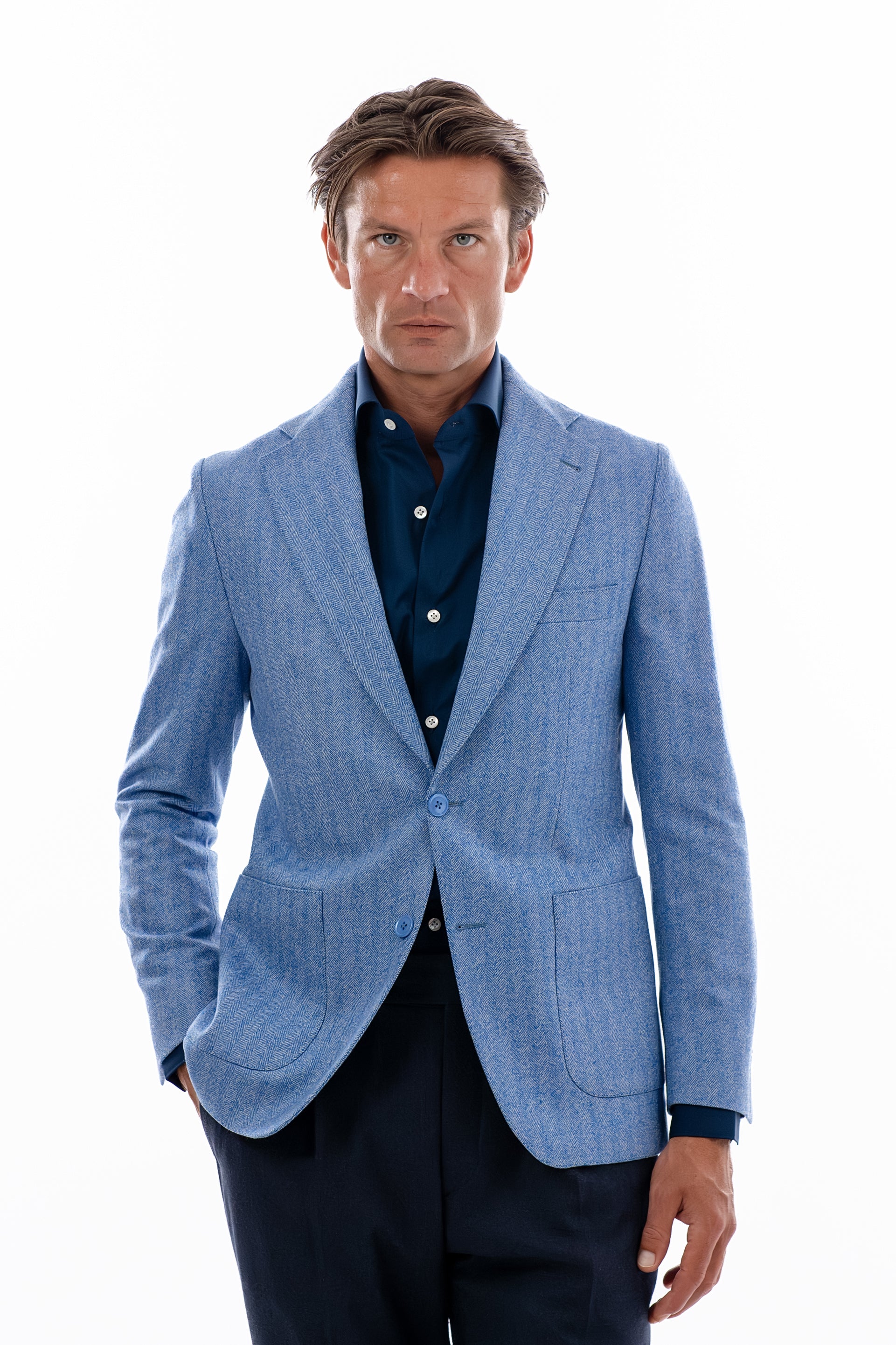 Ciel Herringbone Blazer