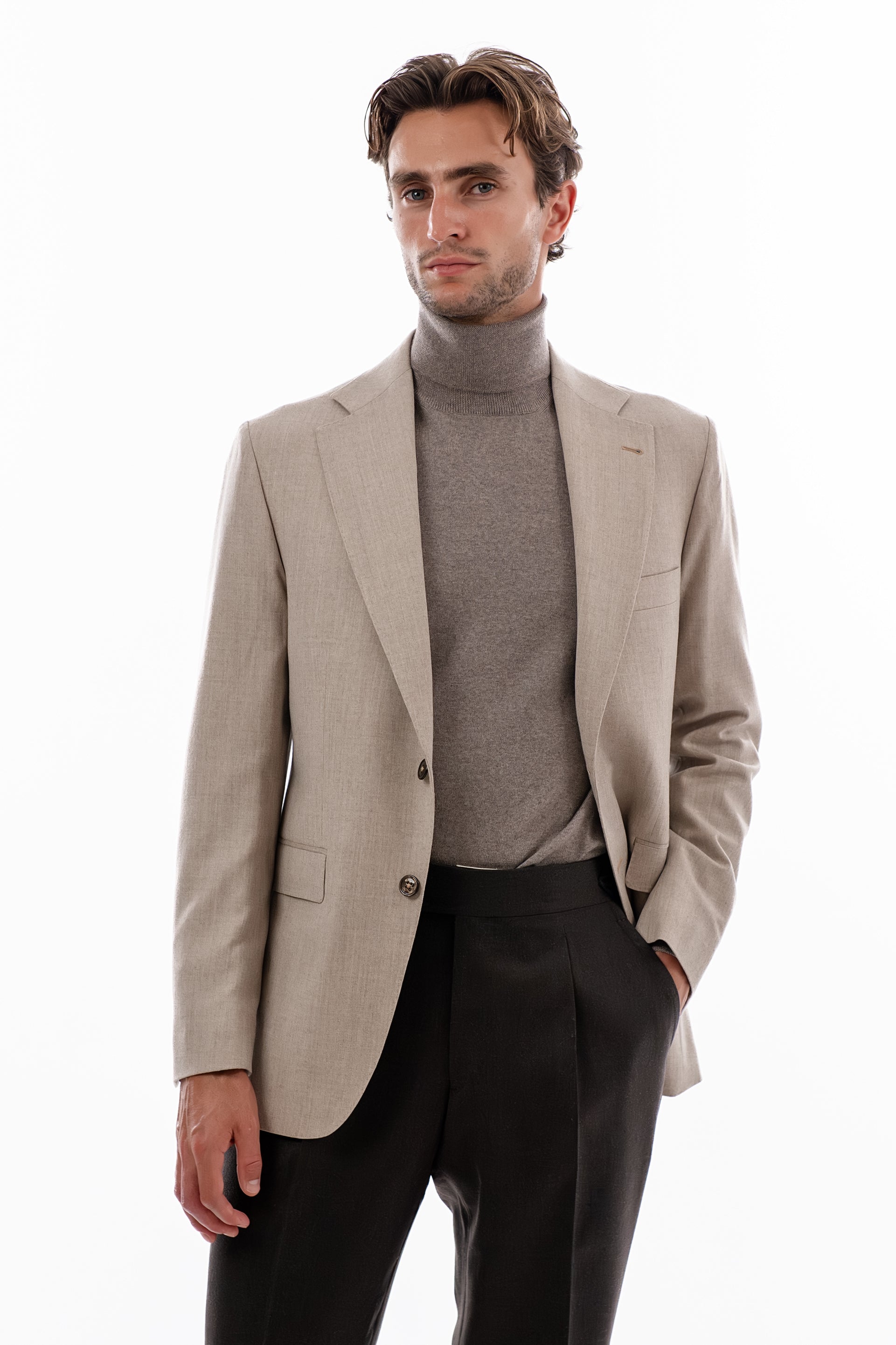 Beige Skyfall Blazer