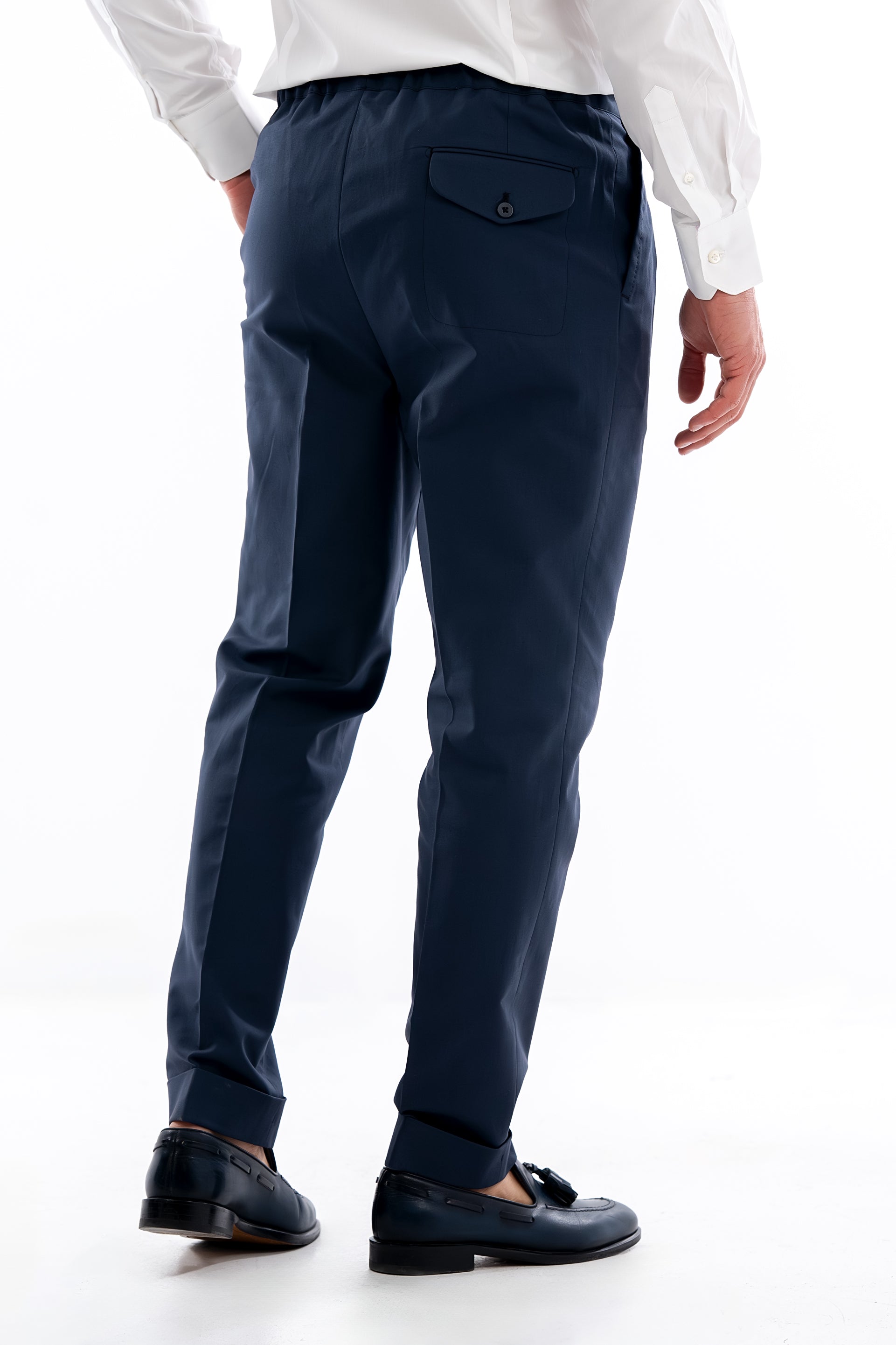 Loro Piana Blue Cotton Jogging Pants