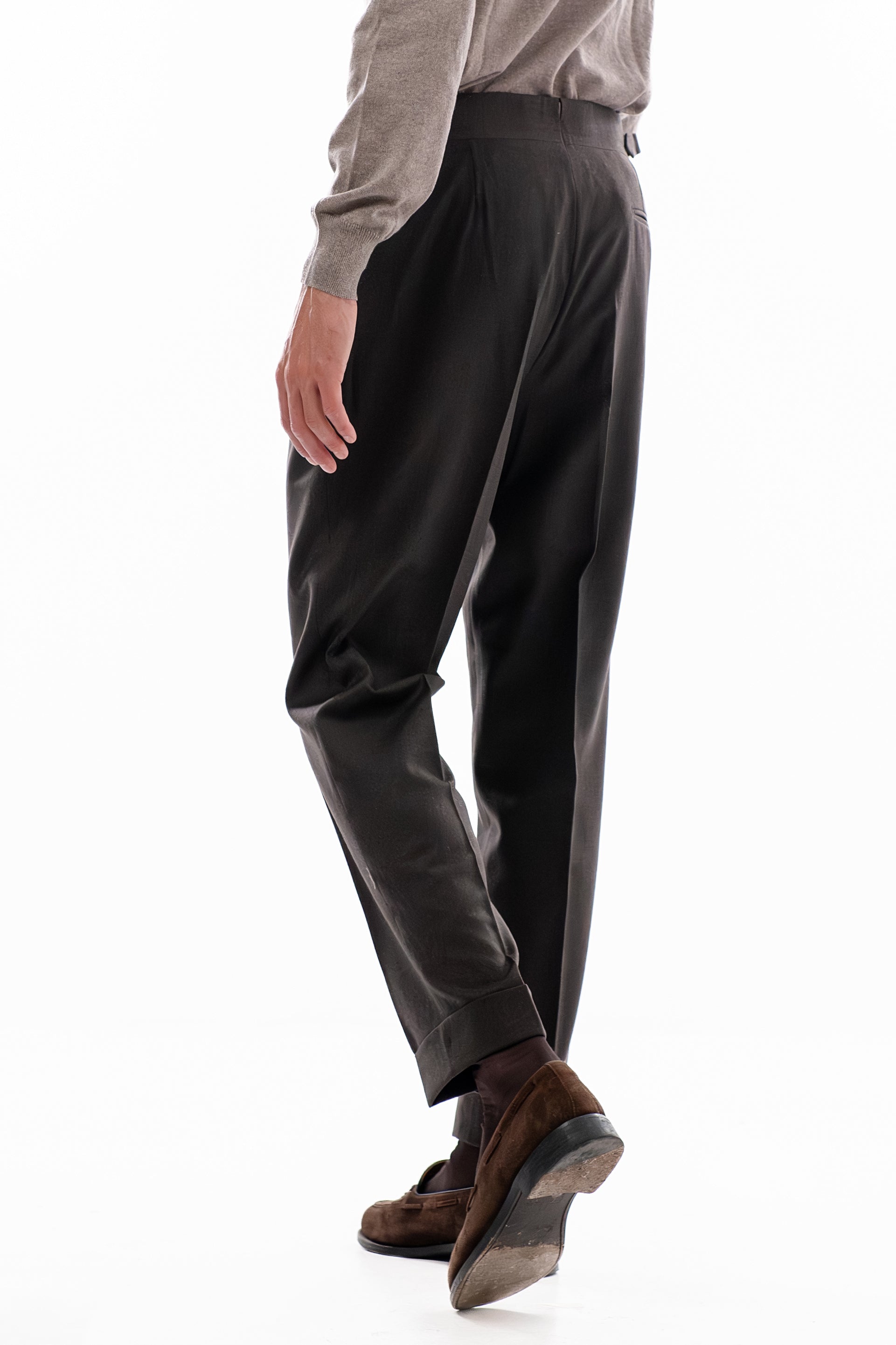 Athena Dark Brown Trousers