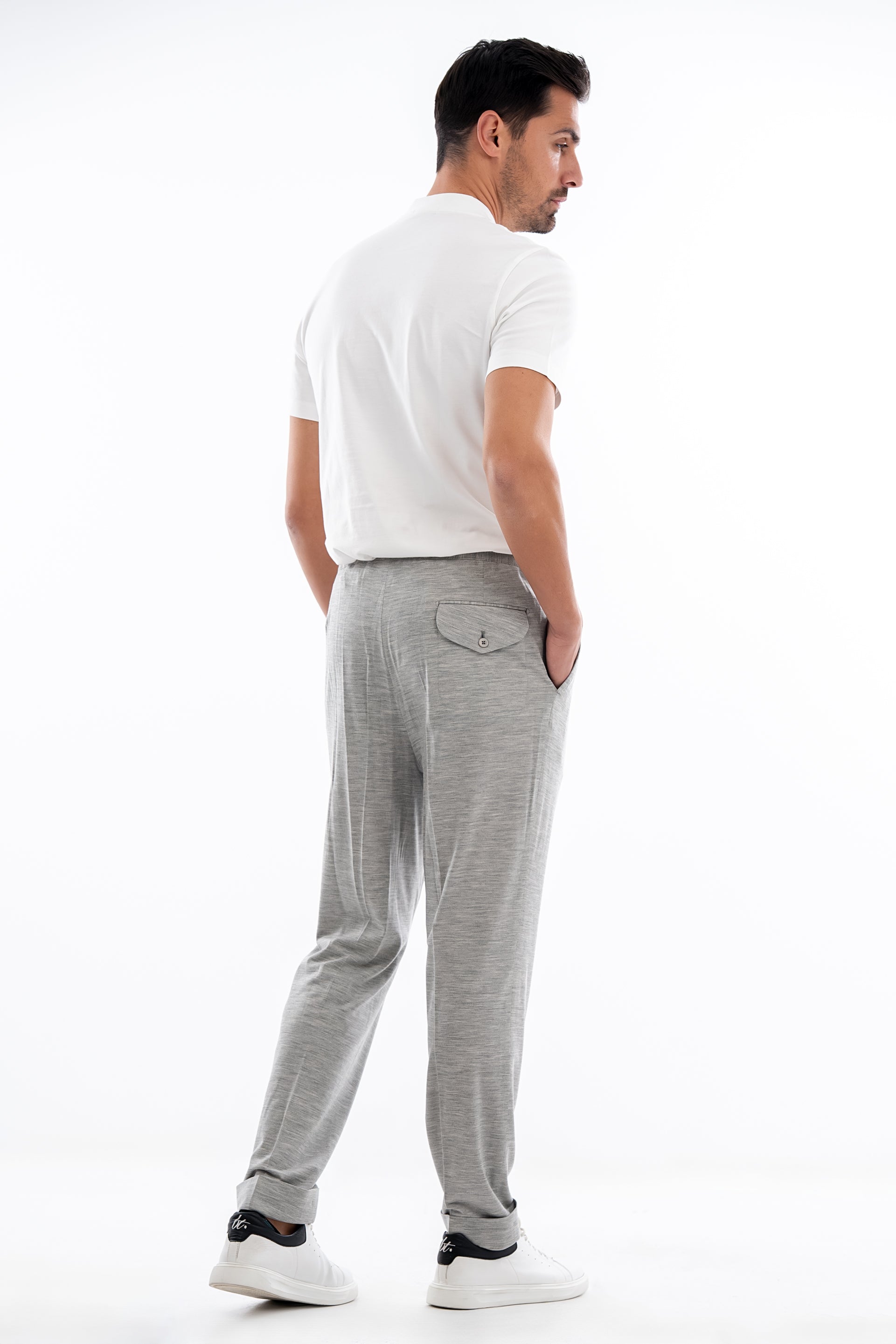 Light Gray Jersey Jogging Pants (Limited edition)