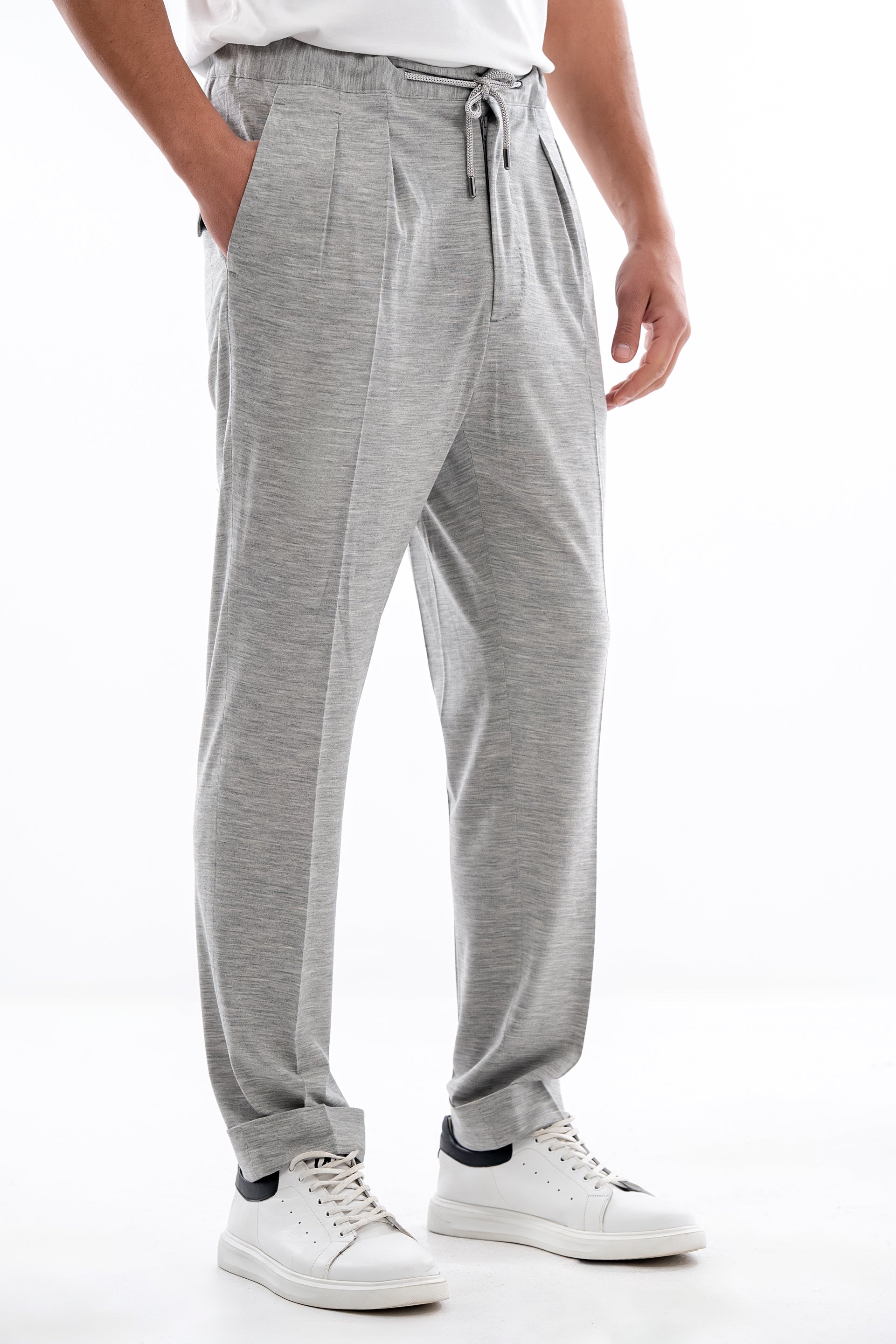 Light Gray Jersey Jogging Pants (Limited edition)