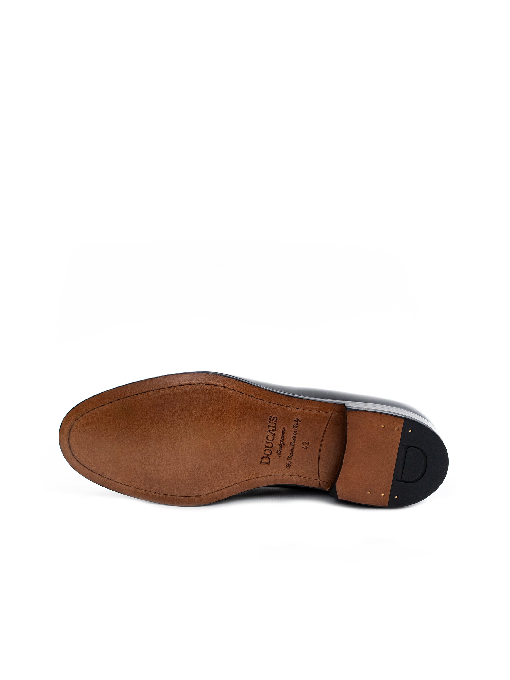 Black tassel loafers