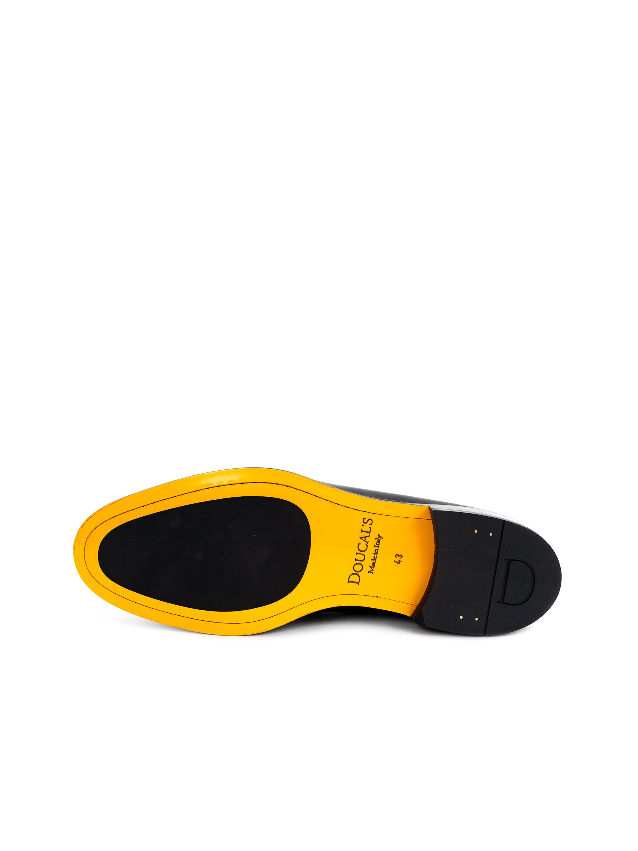 Black tassel loafers