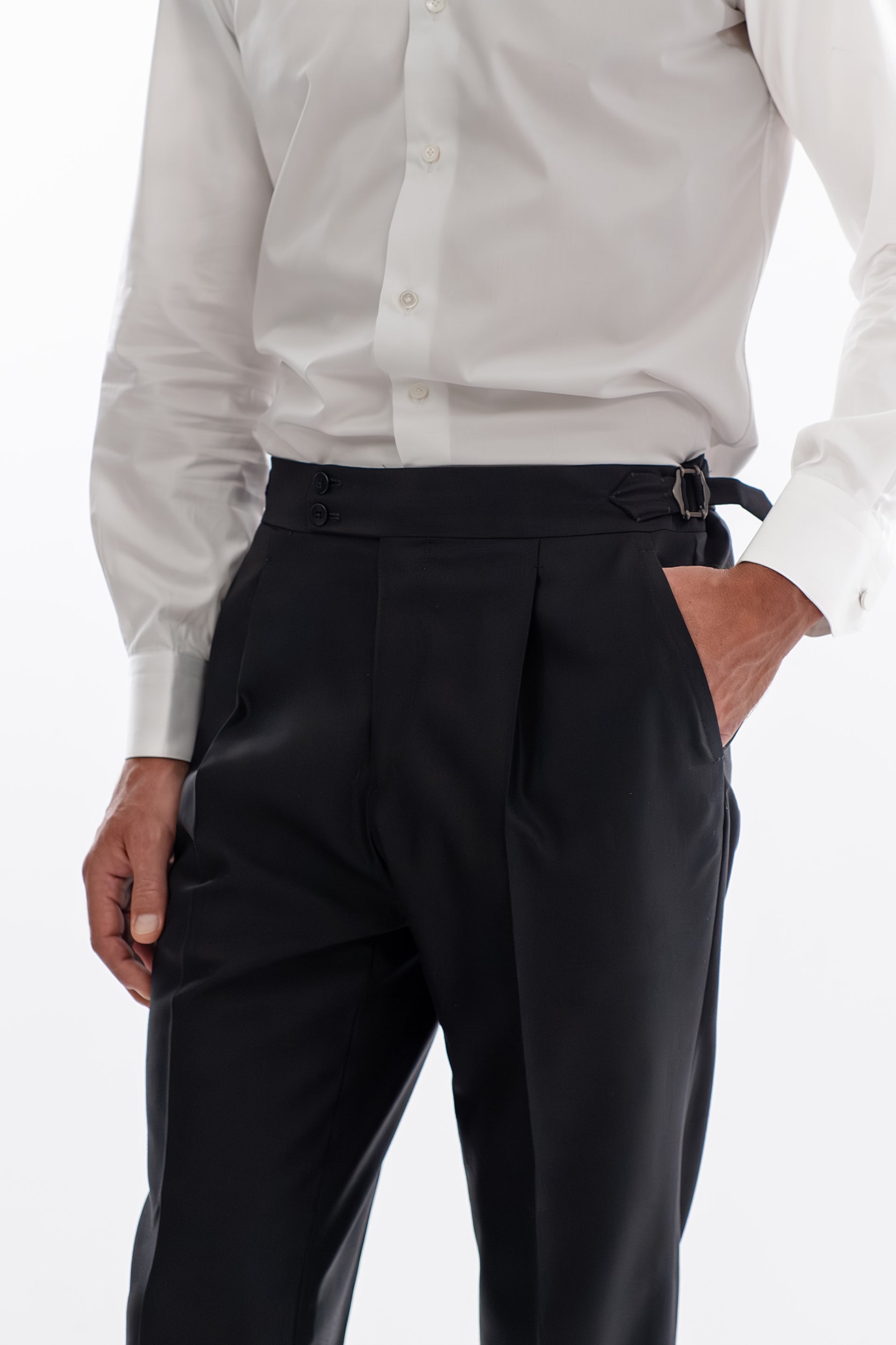 Kalos Black Trousers